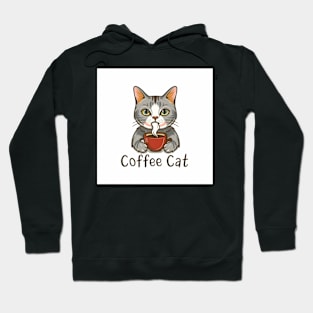 Beautiful coffee cat Hoodie